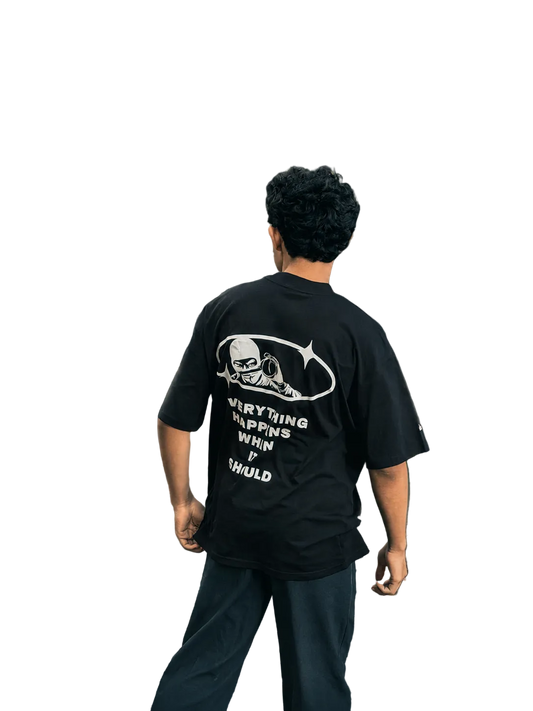 Oversized High Neck Shirt